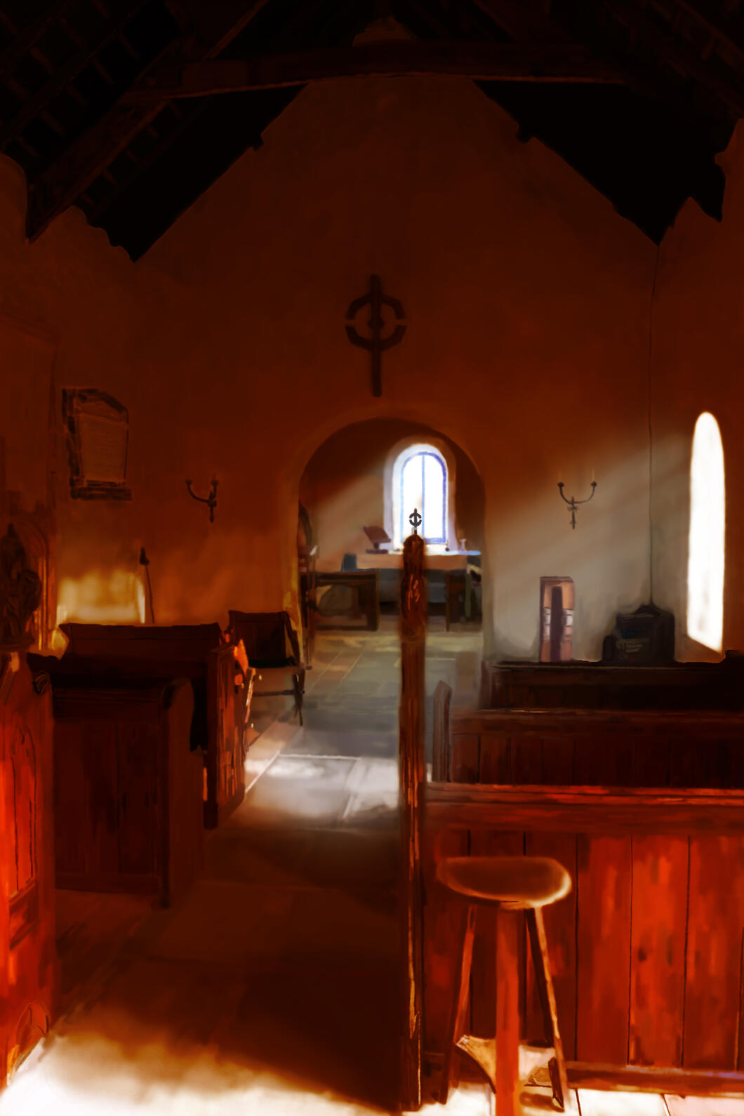 Inside the Chapel