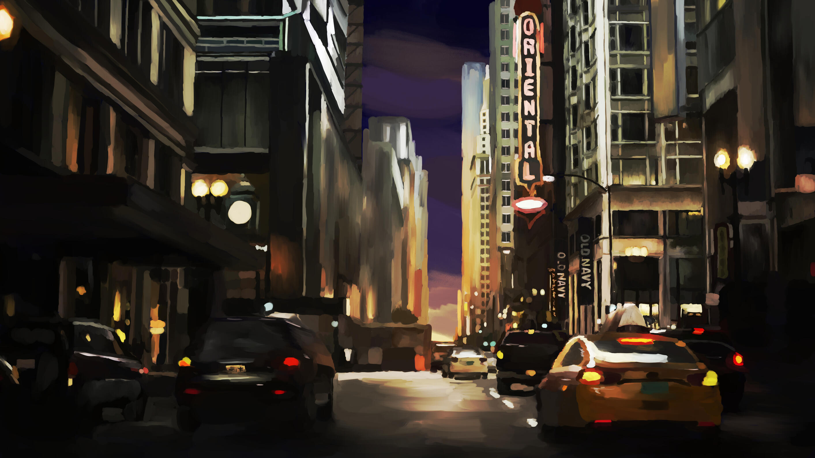 Chicago at Night